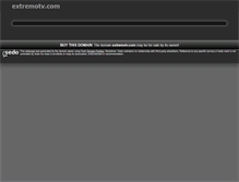 Tablet Screenshot of extremotv.com